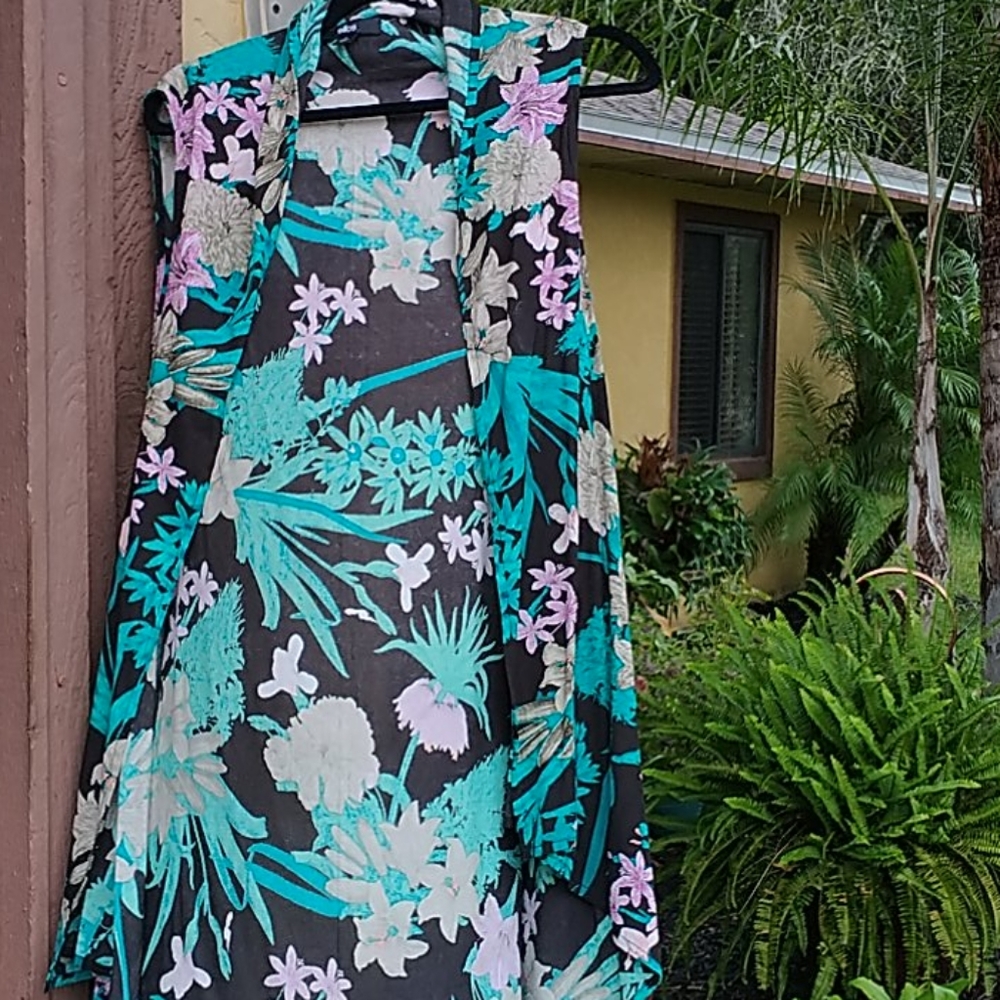 Tunic print top